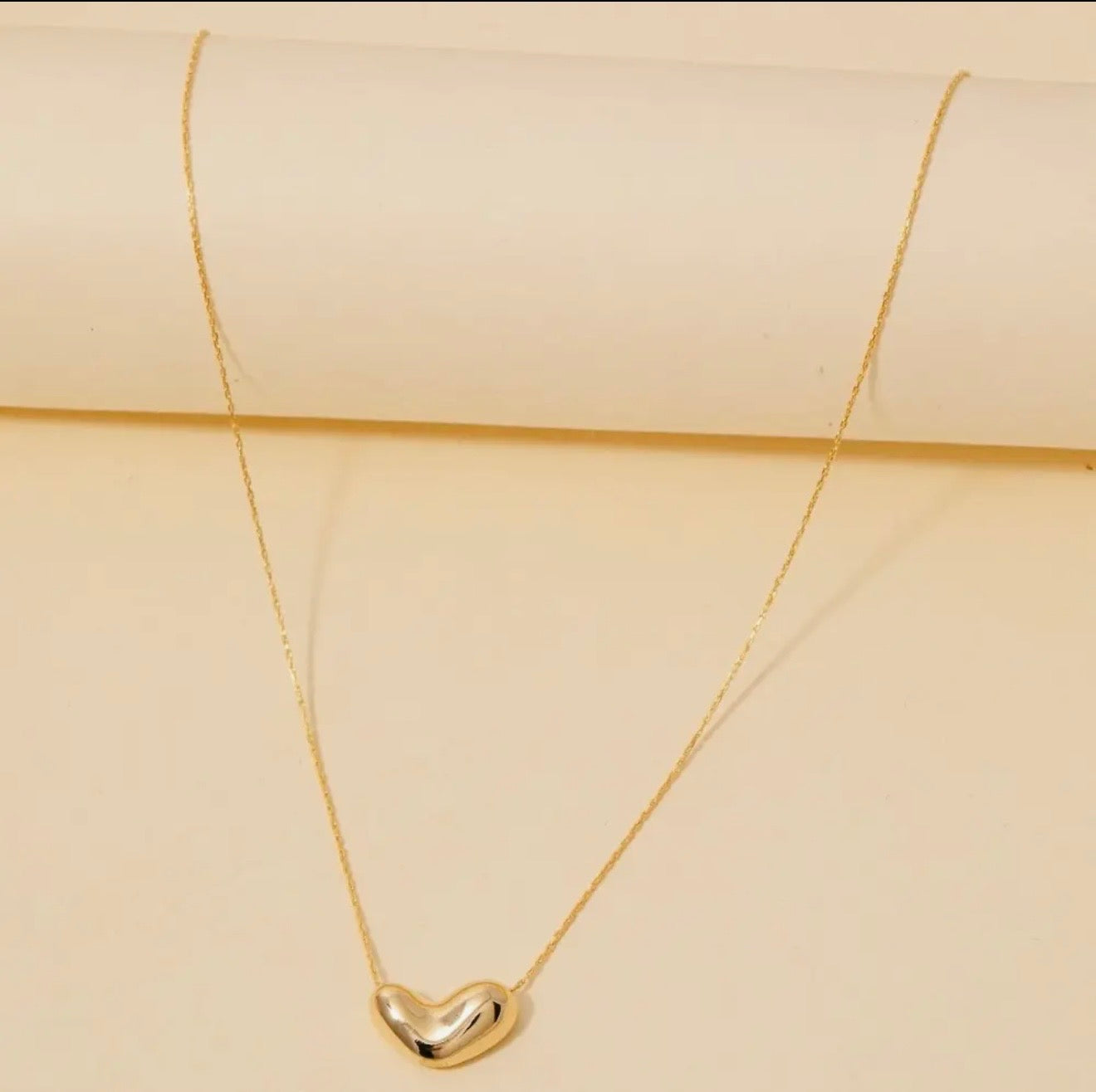 Bubble heart pendant