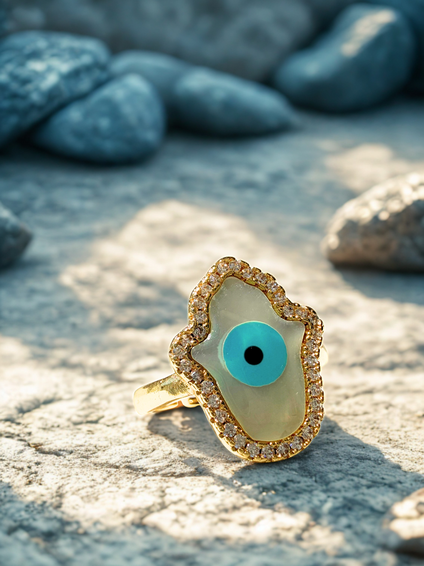 Hamsa ring