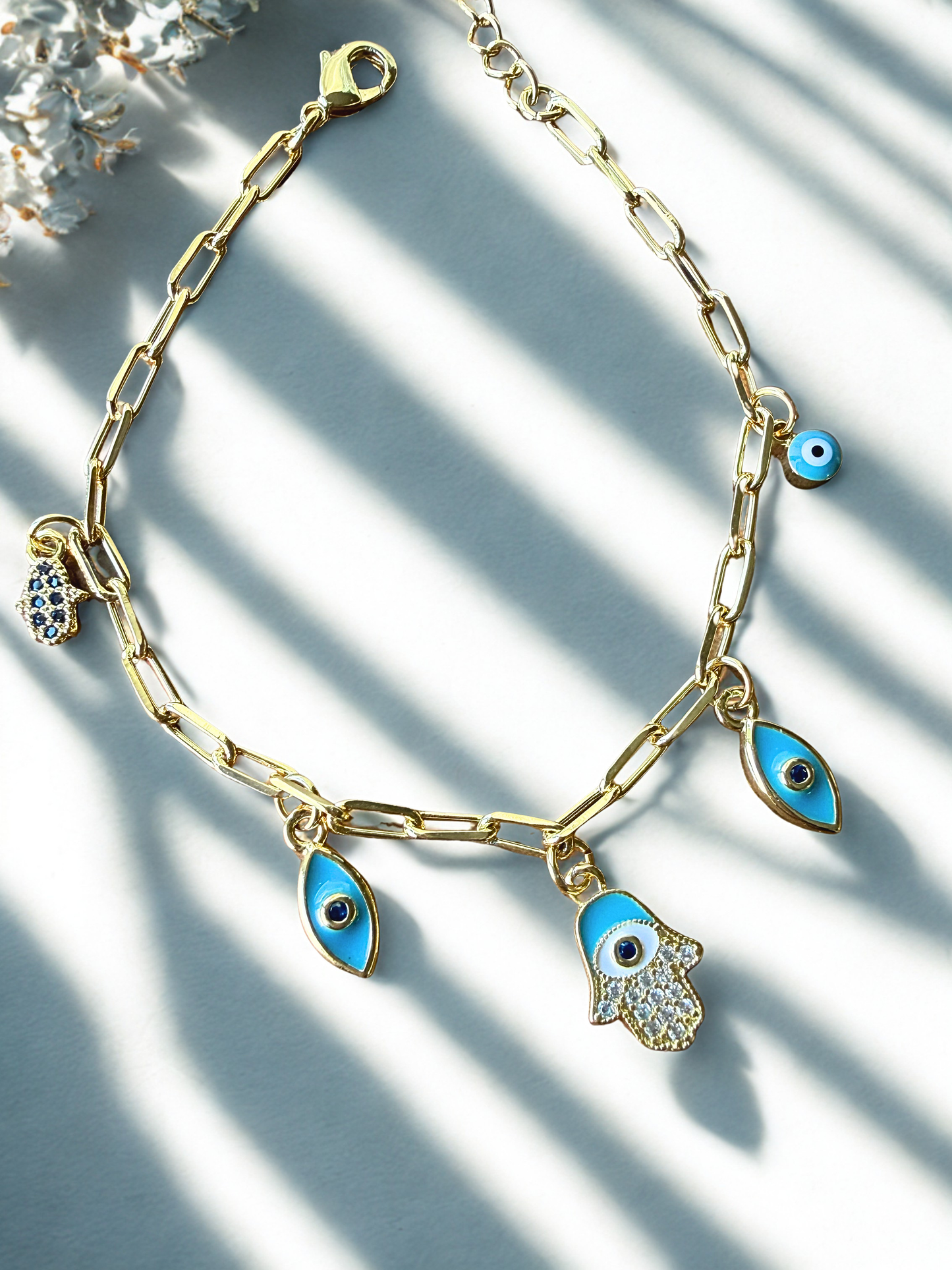 Evil-Eye Charm Bracelet