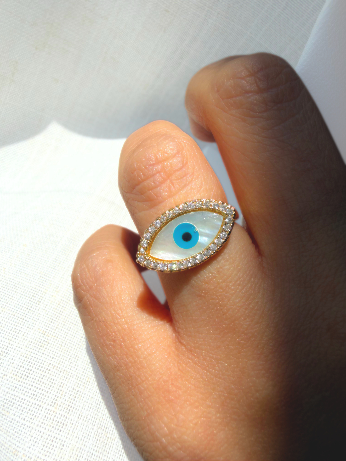 Classic Evil eye ring