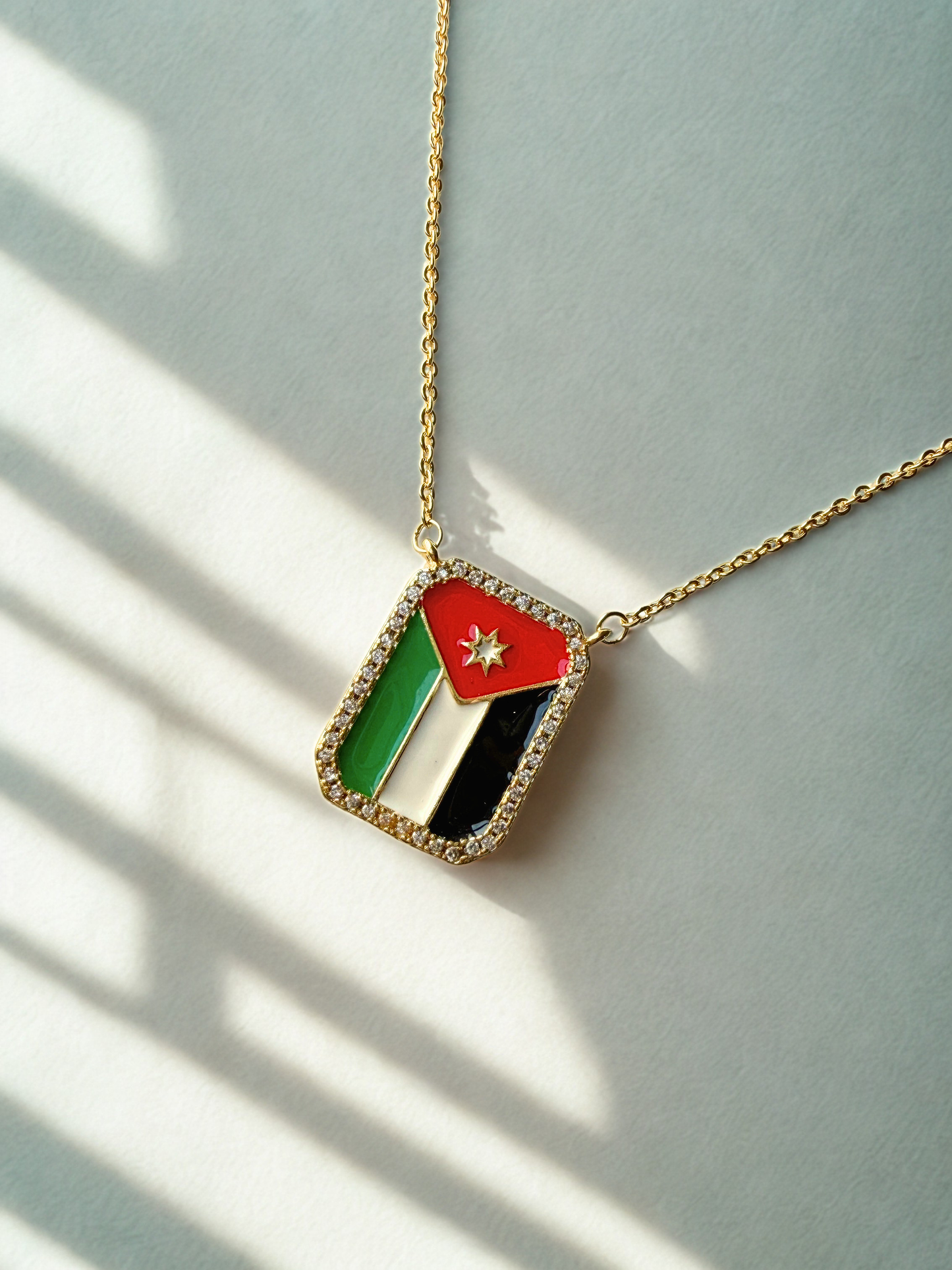 Jordan Flag Pendant