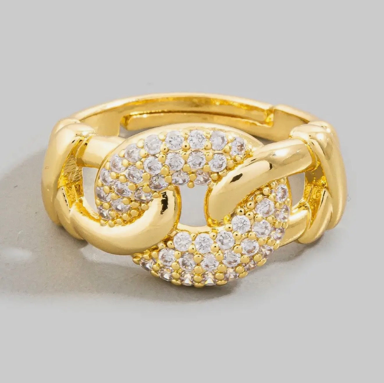 Linked Together Ring