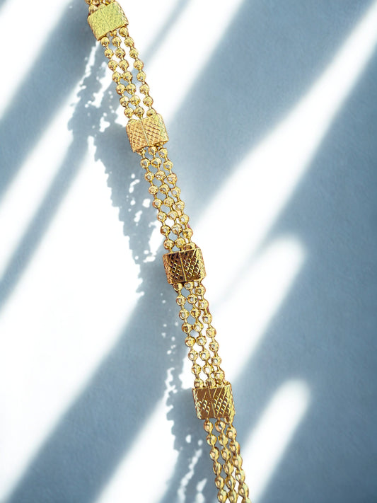Decoded anklet
