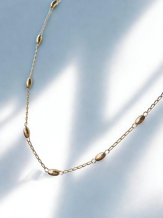 Gold Beaded chain