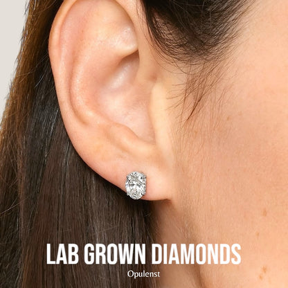2CT Lab Grown Diamond Studs